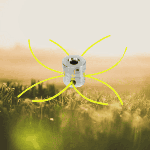 Alumínium damilfej fűkaszához 4 szálas