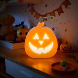 Halloween-i LED dekor - tök - RGB LED